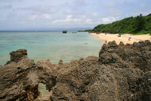 古宇利島のトケイ浜